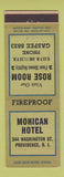 Matchbook Cover - Mohican Hotel Providence RI Rose Room