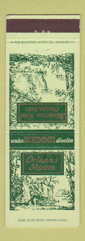 Matchbook Cover - Orelans Room Blackstone Hotel Omaha NE