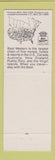 Matchbook Cover - Best Western Fountain Motor Inn Newcastle WY