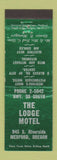 Matchbook Cover - Lodge Motel Medford OR