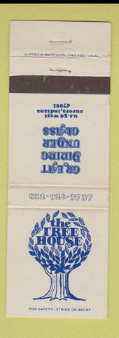 Matchbook Cover - The Tree House Restaurant Aurora IN WEAR