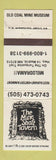 Matchbook Cover - The Mine Shaft Tavern Madrid NM