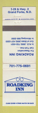 Matchbook Cover - Roadking Inn Grand Forks ND