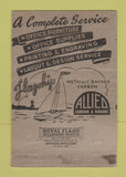 Matchbook Cover - WB Gregory Chairs Furniture Printing Detroit MI 40 Strike
