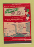 Matchbook Cover - Hastings Alumitile Metal Tile Hastings MI 40 Strike
