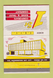 Matchbook Cover - 1st Corporate Bank Bay City MI? 40 Strike