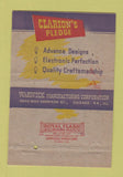 Matchbook Cover - Clarion Radio Eugene Kay Warren OH 40 Strike