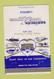 Matchbook Cover - Northern Bank of Clarksville TN 40 Strike