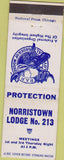 Matchbook Cover - Matchbook Cover Moose Lodge Norristown PA
