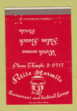 Matchbook Cover - Petite Marmite Restaurnt Palm Beach FL 40 Strike