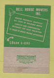 Matchbook Cover - Bell House Movers Los Angeles CA 40 Strike