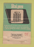 Matchbook Cover - Dri Gas Dealers Chicago IL WEAR 40 Strike