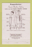 Matchbook Cover Kuppenheimer Men's Clothes Manhattan Hermosa Beach CA 40 Strike