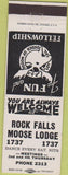 Matchbook Cover - Matchbook Cover Moose Lodge Rock Falls 1737