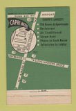 Matchbook Cover - Motel Capri Jacksonville FL 40 Stick