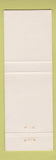 Matchbook Cover - Tiller Sunoco oil gas Jones OK
