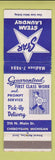 Matchbook Cover - Star Steam Laundry Cheboygan MI