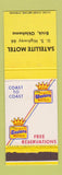 Matchbook Cover - Best Western Satellite Motel Erick OK low phone #