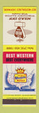 Matchbook Cover - Best Western The Mead Inn Wisconsin Rapids WI