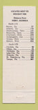 Matchbook Cover - Villager Motel Perry GA