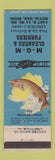 Matchbook Cover - MGM Cleaners Furriers Royal Oak MI