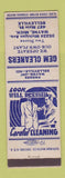 Matchbook Cover - Gem Cleaners Wayne MI Belleville