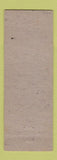 Matchbook Cover - Gem Cleaners Wayne MI Belleville