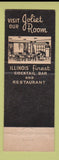 Matchbook Cover - Hotel Louis Joliet IL