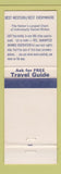 Matchbook Cover - Thunderbird Lodge Medford OR Best Western