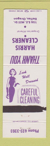 Matchbook Cover - Harris Cleaners Dallas OR