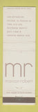 Matchbook Cover - Maison Robert Ben's Cafe Boston MA