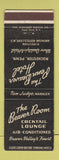 Matchbook Cover - Beaver Room Penn Beaver Hotel Rochester PA