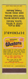 Matchbook Cover - Best Western Erin Plaza Grand Island Fremont Ogallala NE