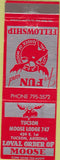 Matchbook Cover - Matchbook Cover Moose Lodge Tucson AZ