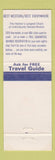 Matchbook Cover - Best Western Americania Motor Lodge San Francisco CA