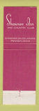 Matchbook Cover - Shawnee Inn Country Club PA