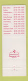 Matchbook Cover - Hoss's Steak Dubois Altoona Greensburg Bedford PA