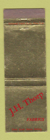 Matchbook Cover - JH Thorp Fabrics