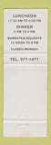 Matchbook Cover - The Afton Restaurant Florham Park NJ