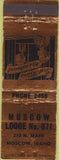 Matchbook Cover - Matchbook Cover Moose Lodge Moscow ID