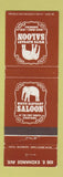 Matchbook Cover - White Elephant Saloon Fort Worth TX