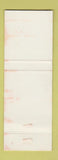 Matchbook Cover - White Elephant Saloon Fort Worth TX