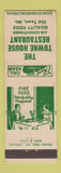 Matchbook Cover - The Towne House Restaurant Old Town ME