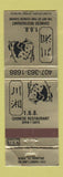 Matchbook Cover - 168 Chinese Restaurant Panda Orlando FL WEAR
