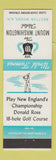 Matchbook Cover - Mount Washington Hotel Bretton Woods NH DD Bean