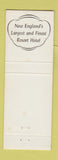 Matchbook Cover - Mount Washington Hotel Bretton Woods NH DD Bean