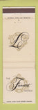 Matchbook Cover - Fairmont Hotels Dallas Atlanta San Francisco New Orleans