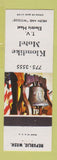 Matchbook Cover - Klondike Motel Republic WA