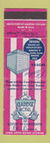 Matchbook Cover - Claridge Hotel St Louis MO