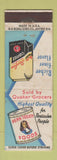 Matchbook Cover - Penn Treaty Foods Shurfine Grocery